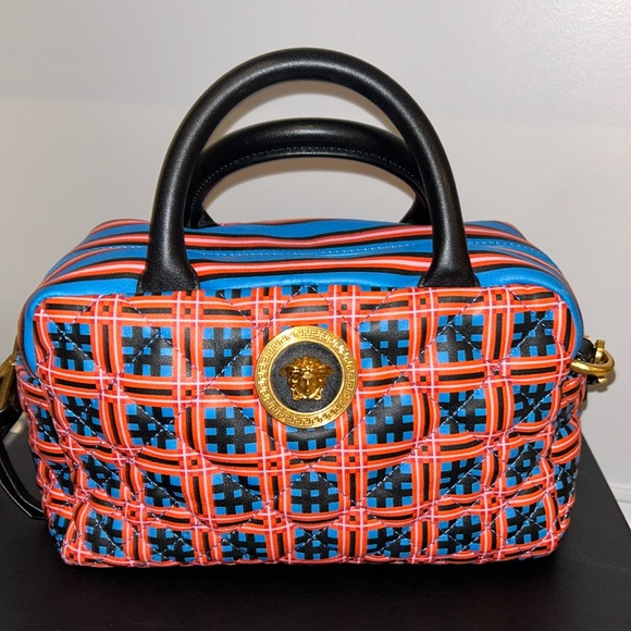 RARE 🔥Versace La Medusa MULTI COLOR Bag. BNWOB. - Picture 3 of 17